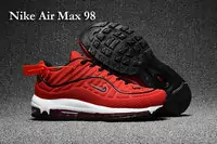 run nike air max 98 university red fire